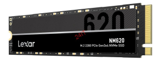 LEXAR NM620 1TB M.2 2280 NVMe 3x4,(až čtení: 3300MB/s; zápis: 3000MB/s)