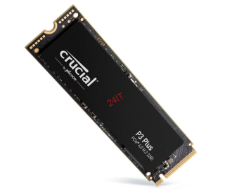 CRUCIAL P3 Plus 1TB M.2 2280 NVMe 4x4,(až čtení: 5000MB/s; zápis: 3600MB/s)