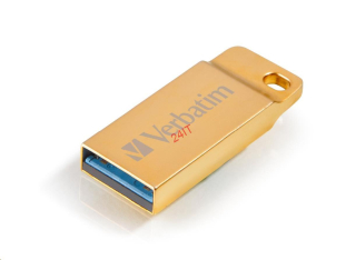  VERBATIM Metal Executive 32GB USB 3.0 zlatý až R80/W25MB/s